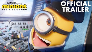 Minions The Rise of Gru  Official Trailer 3 HD [upl. by Enerod234]