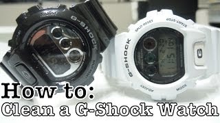 How To Clean GShock Matte amp Glossy [upl. by Laenahtan38]