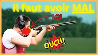 Quelle pression entre la pommette et la crosse du fusil de balltrap [upl. by Pogah]