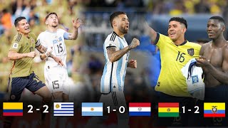 RESUMEN  ANALISIS FECHA 3 ELIMINATORIAS CONMEBOL 2026 [upl. by Hsevahb562]