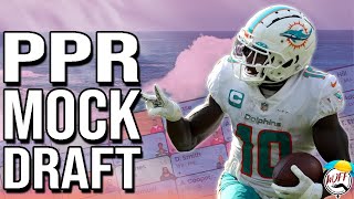 2024 Fantasy Football Mock Draft  PPR Scoring [upl. by Letisha]