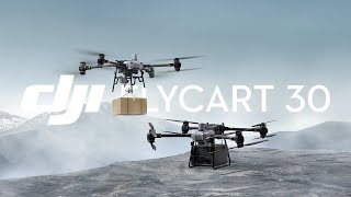 Introducing DJI FlyCart 30  DJI Delivery [upl. by Ahtelahs976]