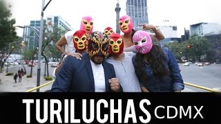 TURILUCHAS EL TOUR de LUCHA LIBRE en la Ciudad de México [upl. by Burrell]