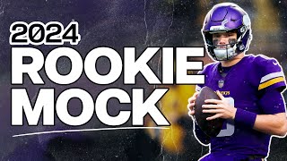 2024 Dynasty Football Rookie Draft [upl. by Giorgio]