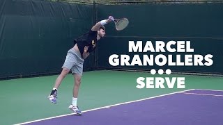 MARCEL GRANOLLERS • SERVE PRACTICE [upl. by Kresic284]