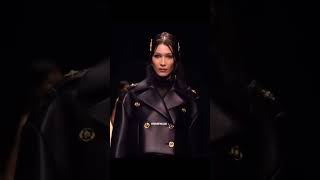 catwalk vs horse walk ft hadid sisterssupermodelsrampwalk fashionshow suscribe [upl. by Ainek461]