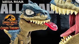 Mattel Jurassic World Chaos Theory Mega Roar Allosaurus Review [upl. by Choong328]