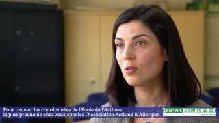 Interview de Fabienne psychologue intervenant dans une Ecole de lAsthme [upl. by Hakeem]