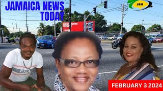 Jamaica News Today Saturday February 3 2024JBNN [upl. by Katharyn160]