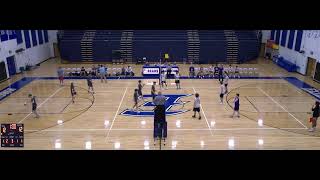 Elizabethtown Area High School vs Garden Spot High School Mens Varsity Volleyball [upl. by Nylla]