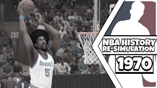 I Reset The NBA to 1970 and ReSimulated NBA HISTORY [upl. by Annyl]