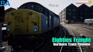 Eighties FreightNorthern Trans PennineTrain Sim World 3 [upl. by Aggy]