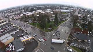 Drone Footage  McAndrews Ave and Crater Lake Avenue in Medford OR [upl. by Norling165]