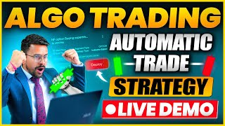 Algo Trading Live Demo  Algorooms software India  Trading For Beginners  Share Market Basics [upl. by Akahc]