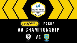 Bluegrass Lacrosse League Platinum League AA Championship [upl. by Dianthe]