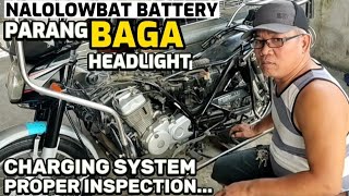 HONDA TMX150 SUPREMO CHARGING SYSTEM INSPECTION amp SOLUTION [upl. by Lila]