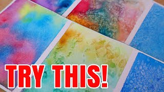 3 Fun and Easy Watercolor Techniques to Try with Kids [upl. by Ki]