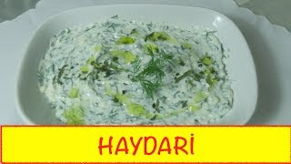 Haydari Nasıl Yapılır  Meze   Haydari Tarifi [upl. by Harri55]