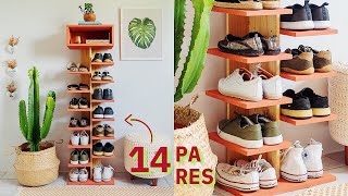 DIY  SAPATEIRA CENTOPEIA Para TODOS seus sapatos [upl. by Selina861]