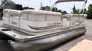 2003 Sylvan Mirage 820 w 2021 Mercury 75 four stroke Stock 7672 walk through video [upl. by Avivah]