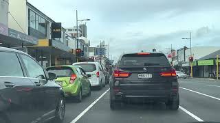 Driving from Auckland Newmarket to Meadowbank  Via Remuera road  New Zealand 4K HDR [upl. by Ahsimet]