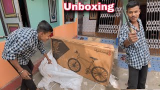 Unboxing lifelong mtb 275t gear cycle [upl. by Linetta819]