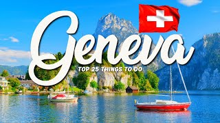 25 BEST Things To Do In Geneva 🇨🇭 Switzerland [upl. by Ardelia]