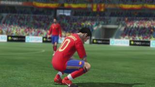 FIFA World Cup 2010 South Africa  Showroom Italy VS Spain  PS3Xbox360 [upl. by Ogaitnas]