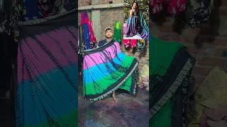 Multi color  cotton sarees ₹550ship 6299249955 tiedye cottonfabric halloween [upl. by Rolyt]