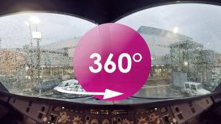 CockpitFlug in 360° Von Düsseldorf nach Salzburg Full Version [upl. by Ingles]