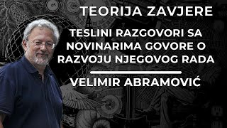 Velimir Abramović  Teorija zavjere 26  tema Nikola Tesla i epohalna otkrića [upl. by Kuehn]