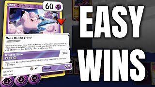 Clefairy and Wyrdeer V makes winning EASY Lost Origin Deck [upl. by Melentha]