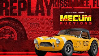 Mecum Auto Auctions Day 1 Livestream 11322  MotorTrend [upl. by Pickering165]