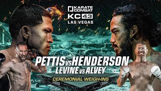 KARATE COMBAT 43  Full Event Replay  Pettis vs Bendo  Levine vs Alvey [upl. by Cheslie352]