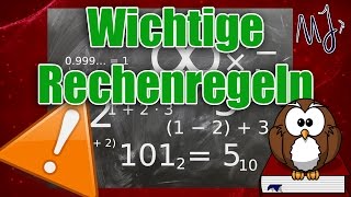 Mathe Rechenregeln  Grundlagen die schnell vergessen werden und wichtig sind [upl. by Annekcm]