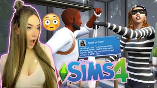 BURGLARS IN THE SIMS 4 [upl. by Notgnillew82]