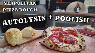 HOW TO MAKE AUTOLYSIS  POOLISH NEAPOLITAN PIZZA DOUGH [upl. by Norling]