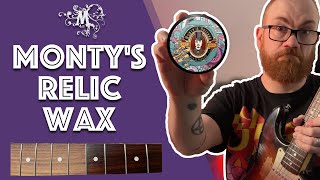 DARKEN your PAU FERRO fretboard  Is Montys montypresso relic wax any good [upl. by Yeorgi]