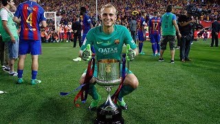 Jasper Cillessen â— El Rey Del Copa â— Best Saves 2017 HD [upl. by Yllac740]