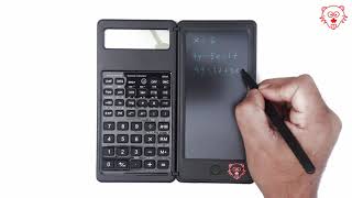 55 inch LCD writing pad ewriter with Scientific Calculator by BeaverPad Canada [upl. by Hebel]