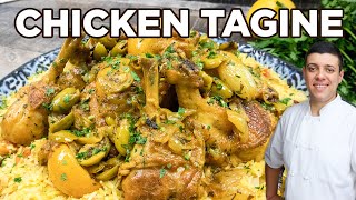 Moroccan Chicken Tagine  Recipe by Lounging with Lenny [upl. by Child]