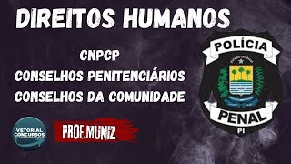 Direitos Humanos CNPCPConselho PenitenciárioConselho da Comunidade PPPI [upl. by Ytte]