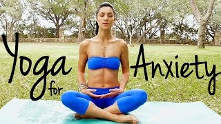 20 Minute Relaxing Yoga for Happiness  Melt Away Anxiety amp Stress Beginners at Home Yoga Flow [upl. by Sergio]