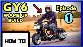 Honda Ruckus GY6 STEP BY STEP BUILD Episode 1 [upl. by Einahpets940]