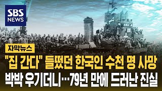 수천 명 탄 부산행 일본 선박 폭발…79년 만에 밝혀진 진실 자막뉴스  SBS [upl. by Anuahs811]