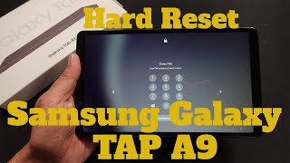 How To Hard Reset Samsung Galaxy Tab A9 [upl. by Griffin879]