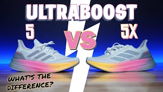 adidas UltraBoost 5 VS UltraBoost 5X  Whats the Difference [upl. by Urian976]