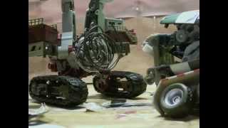 Transformers ROTF Devastator stop motion teaser [upl. by Aenert]