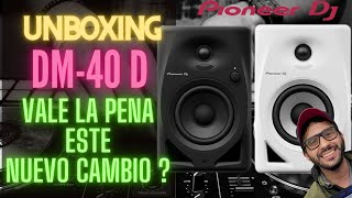 UNBOXING DM40D NUEVOS MONITORES PIONEERDJ  AMPLIFICADOR CON DSP  MODO DJ MODO PRODUCER 🎚🎛🔈🔊🎹⚡️ [upl. by Oisangi559]