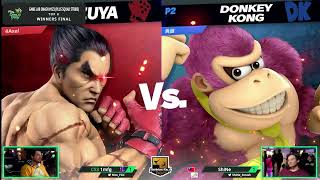 Game Lab Smash 123 ShiNe Donkey Kong vs Nito Kazuya [upl. by Port584]